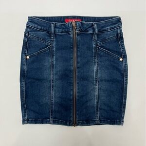 Guess - y2k mini denim skirt - size small